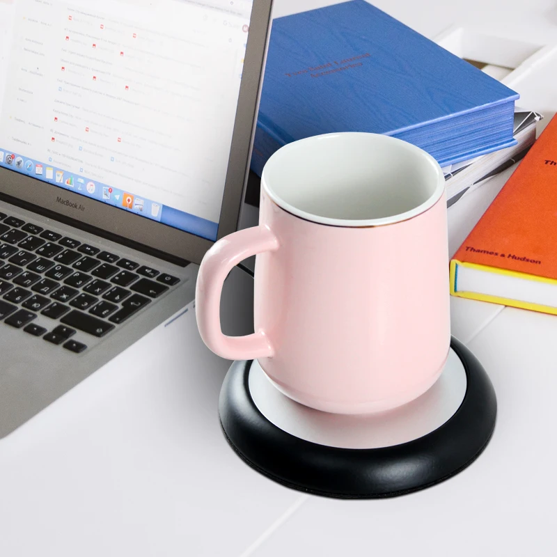 2023 new factory direct sales electric thermostat mug USB rechargeable coffee mug insulator