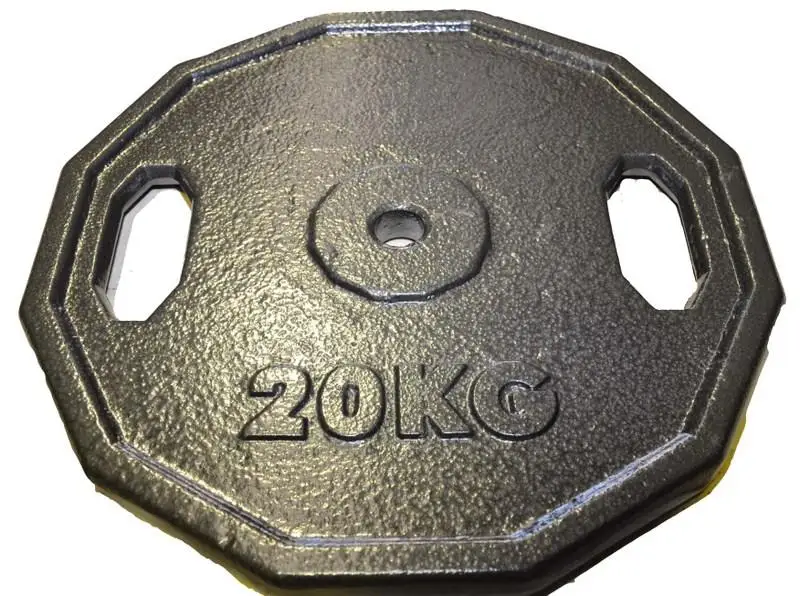 Standard cast iron weight plate