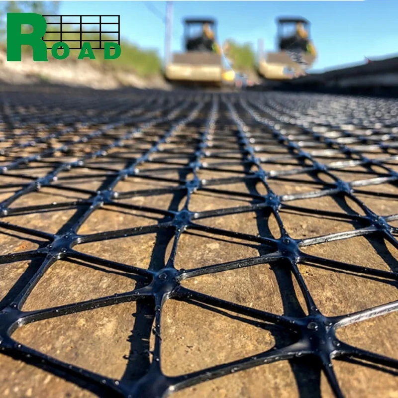 Reinforcement Triaxial Geogrid for Base Stabilization and Road Way Grille Geogrilles Plastic Geogrids Price