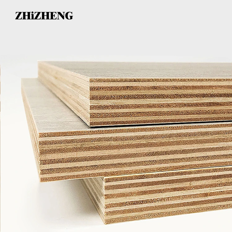 China Factory in Stock Furniture Grade Waterproof Melamine Plywood Sheets Multilayer Board for Cabinets Quality Melamine Plates