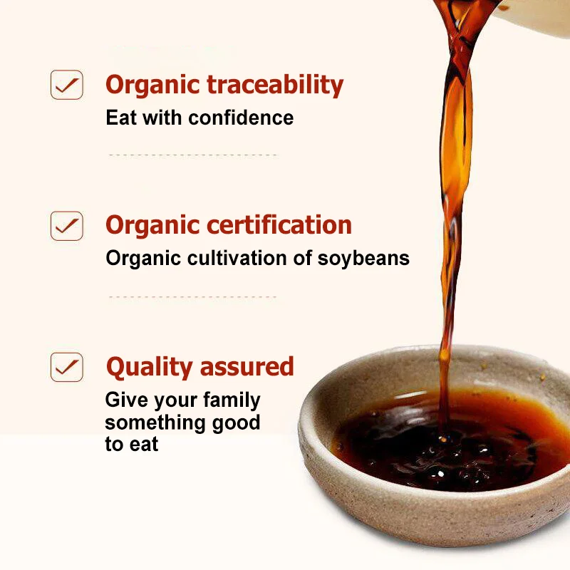 Hayday Organic Light Soy Sauce 500ml zero add special light soy sauce Haitian light soy sauce brewing for household condiments