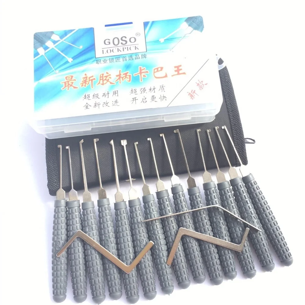 Набор слесарных инструментов GOSO round kaba