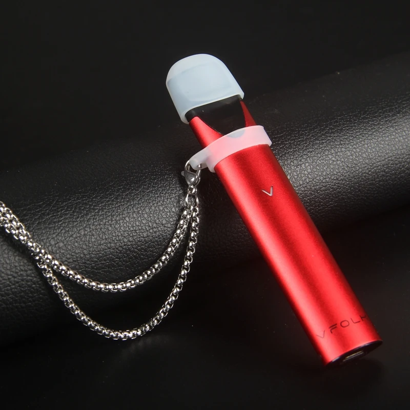 Factory price lanyard accessories Stainless Steel twisted necklace E Cig vape mod lanyards for vfolk