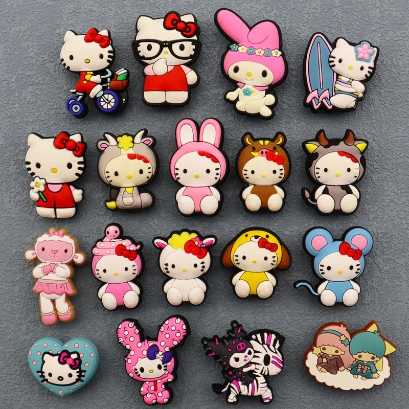 Cartoon cute custom croc charm wholesale PVC Shoe Charms shoes accessories Decorations zodiac sign croc charms