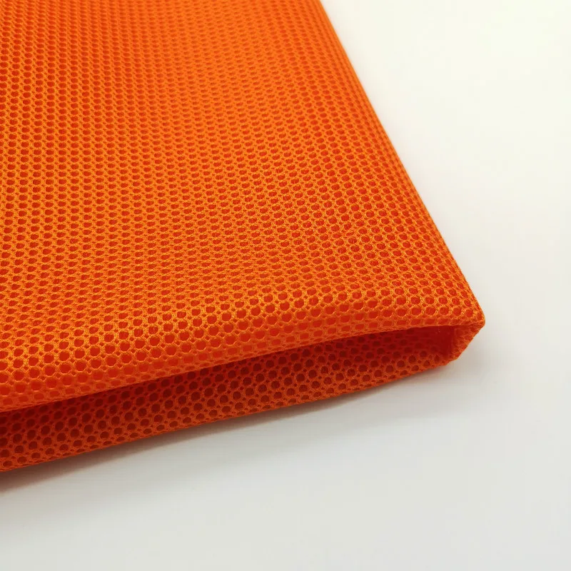
100% polyester 3d mesh honeycomb fabric for mountaineering knapsack fabric car 100% polyester fabric 