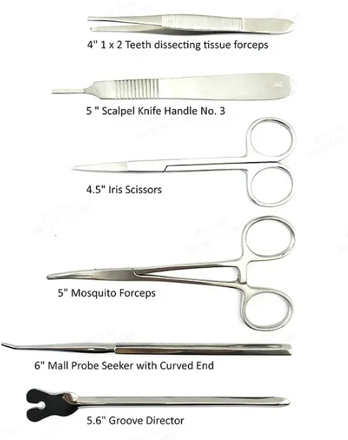 surgical training kit de sutura practice student suture  practice   kit for medical student