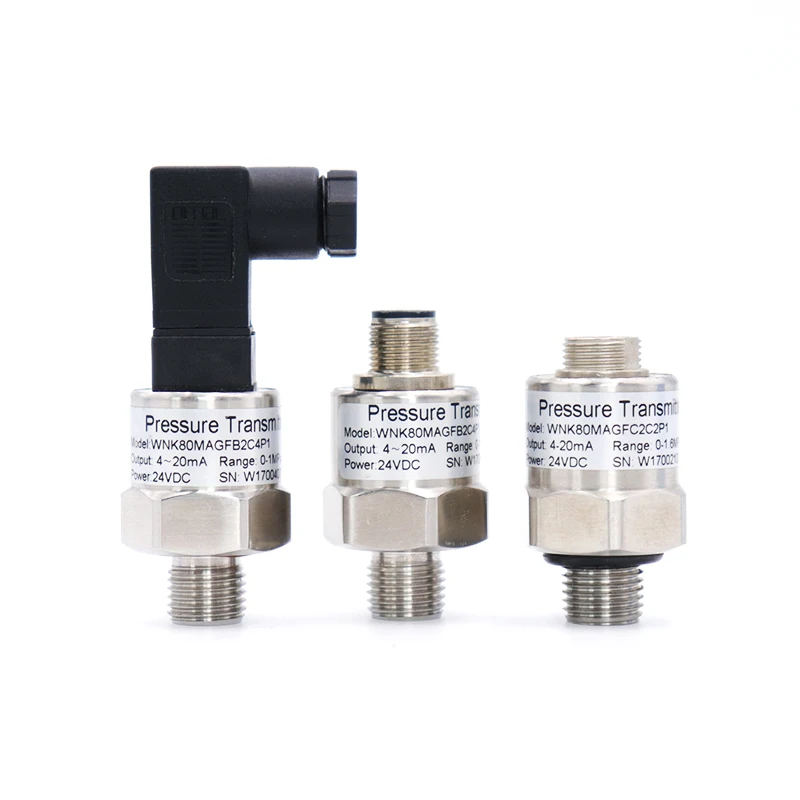 
4-20mA 0.5-4.5V Air Water Oil Pressure Sensor For Pressure Control And Monitor 