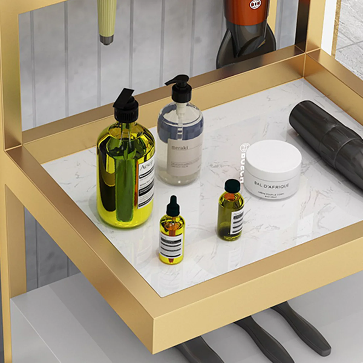 hot sale Factory wholesale cheap beauty modern salon equipment adjustable rolling trolley cart for beauty machine