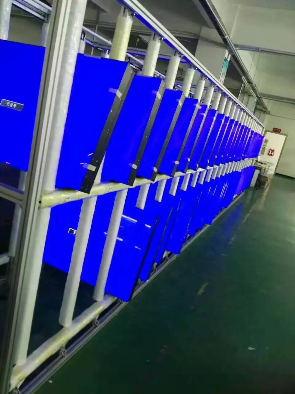 cheap price 4k seamless bezel floorstanding touch screen cctv monitor video wall solution industrial lcd screen