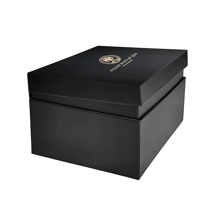 Custom logo magnetic caviar gift packaging box for wholesale