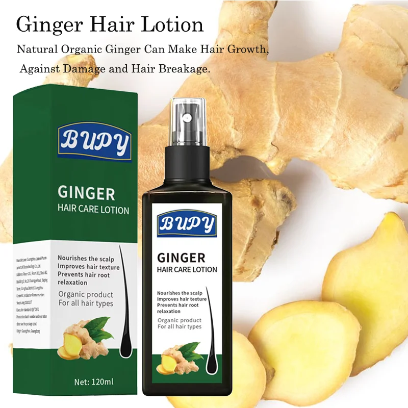 New Arrival Organic Hydrated Moisturized Nourishing Ginger Hydrating Hair Lotion Spray For Hair Growth