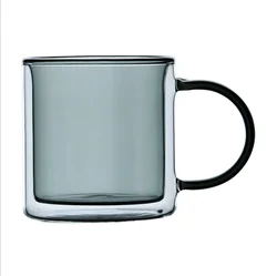 Classic Manufacture Home Coffee High Borosilicate Double Wall Glass Cup