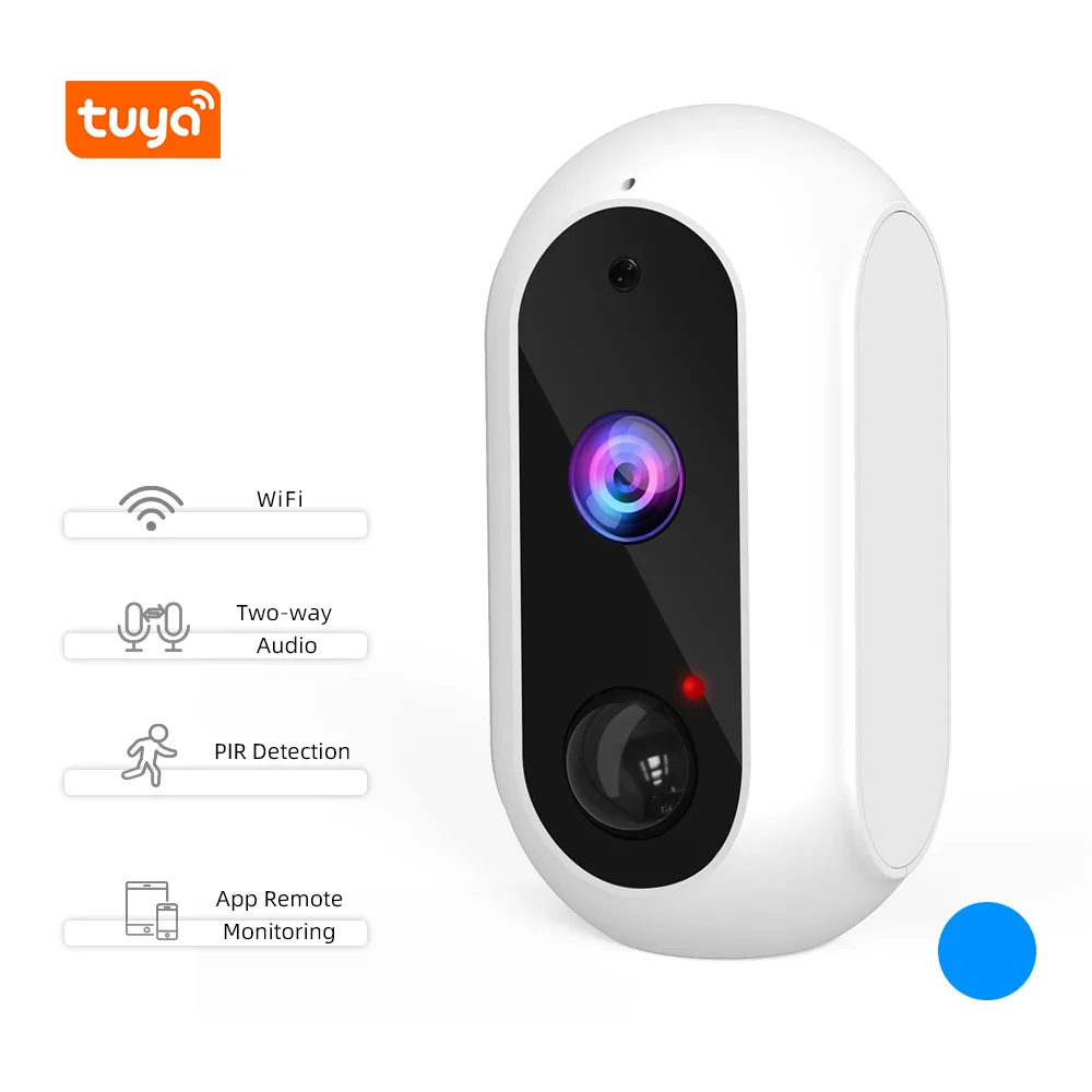 manufacture cheap  price Small design WiFi IP home Camera smart home indoor surveillance battery ip camera with microphone