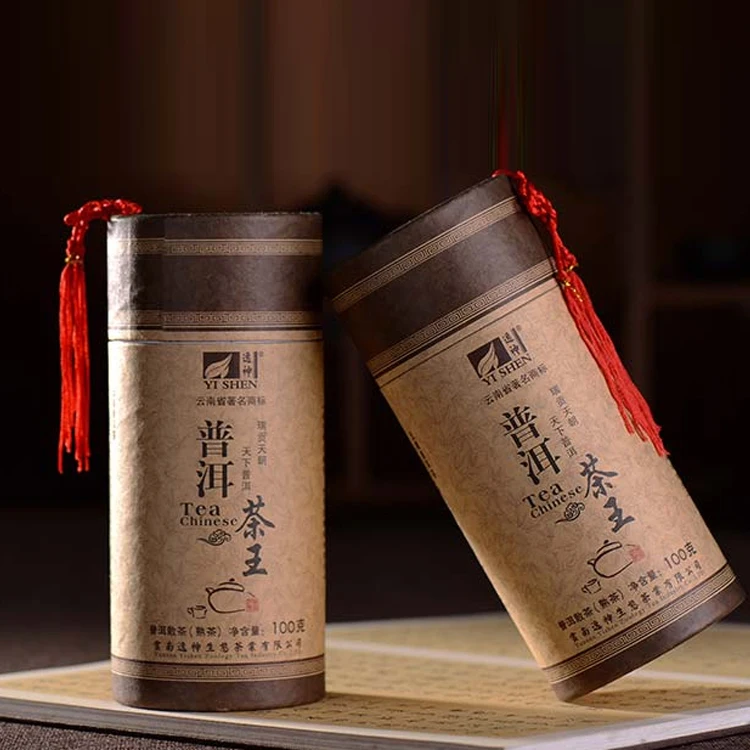 
ECO Friendly biodegradable quality wax inner paper packaging round tea paper can tubes for sale 