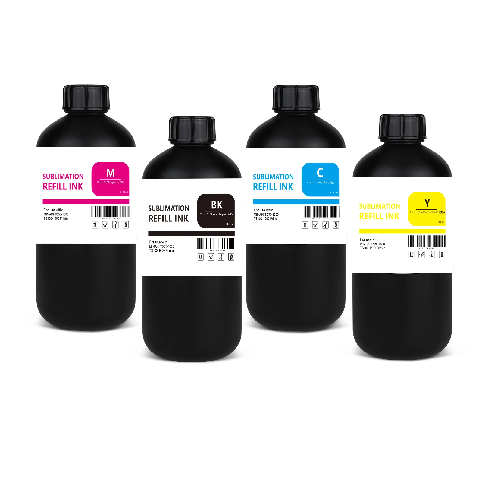 SB610 1000ml sublimation ink With  One Time Chip For Mimaki 100-1600 printer
