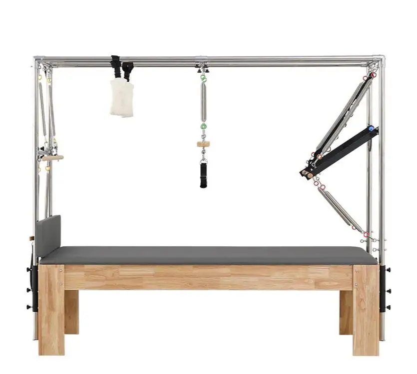 Korean Pilates Cadillac Reformer Maple Wood Pilates-reformer Pilates Reformer Cadillac 3 In 1