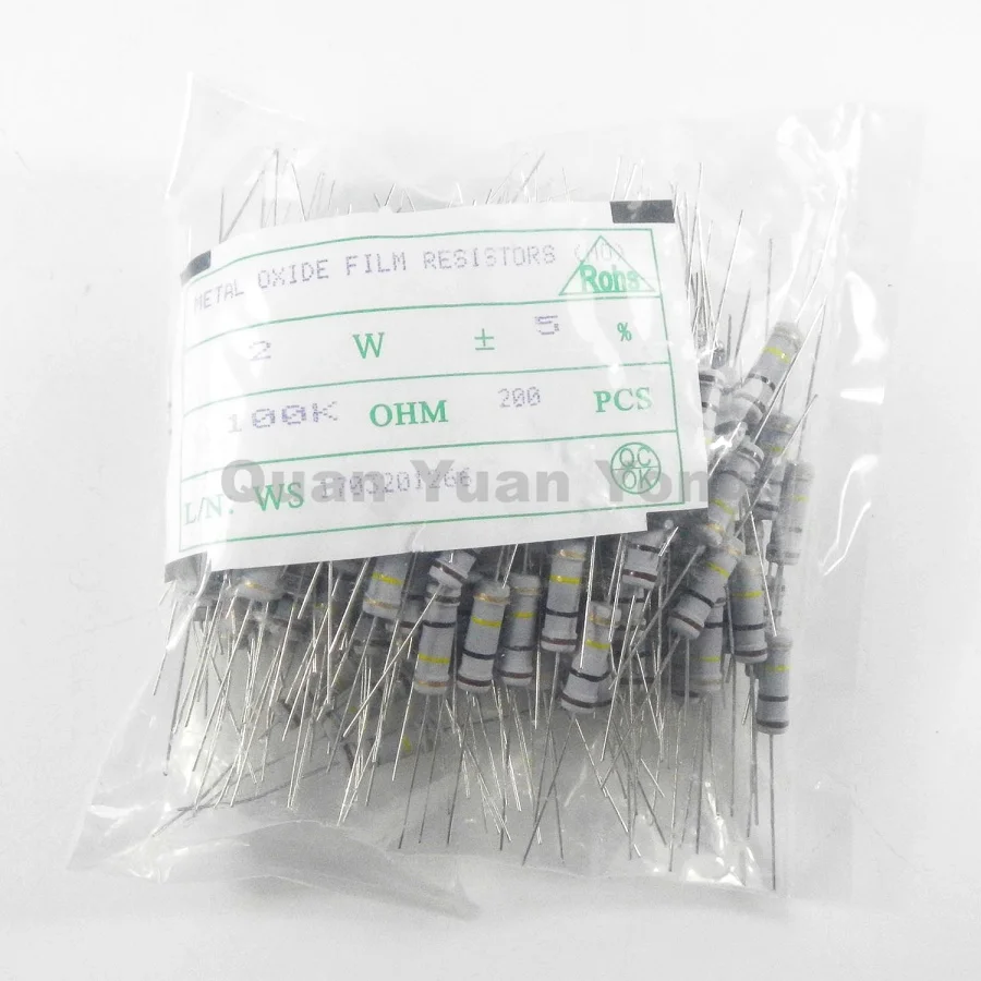2W Metal film Resistor 2W 100K 5%