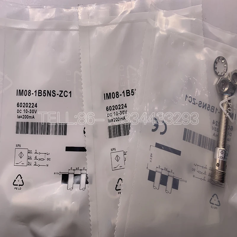 high quality New, plug-in inductive switch, low voltage switch IM08-1B5NS-ZT1 100% original