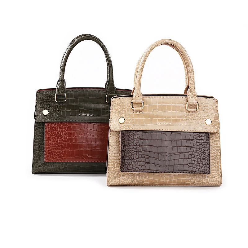 BSCI Factory Designer Bags Handbags Women Famous Brands Customized Single Strap Crossbody Shoulder Crocodile Alligator Handbag