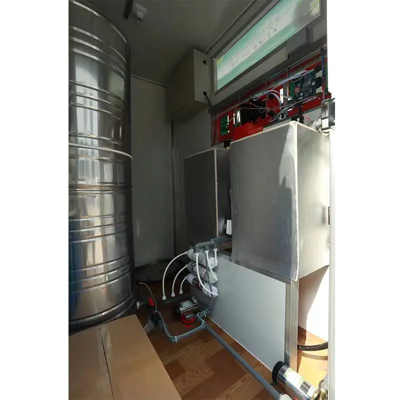 Coin-Operated Water and Ice Vending Machine Purified Water Dispenser with Credit Card and Token Payment System