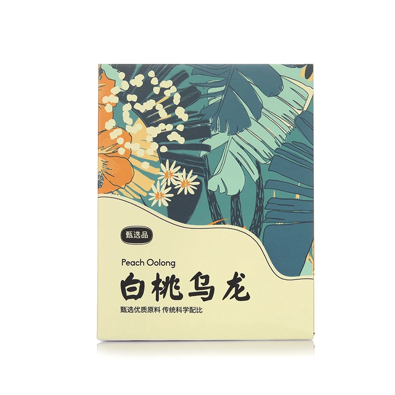 High Quality Peach Oolong Tea bag package for beauty Flavor tea