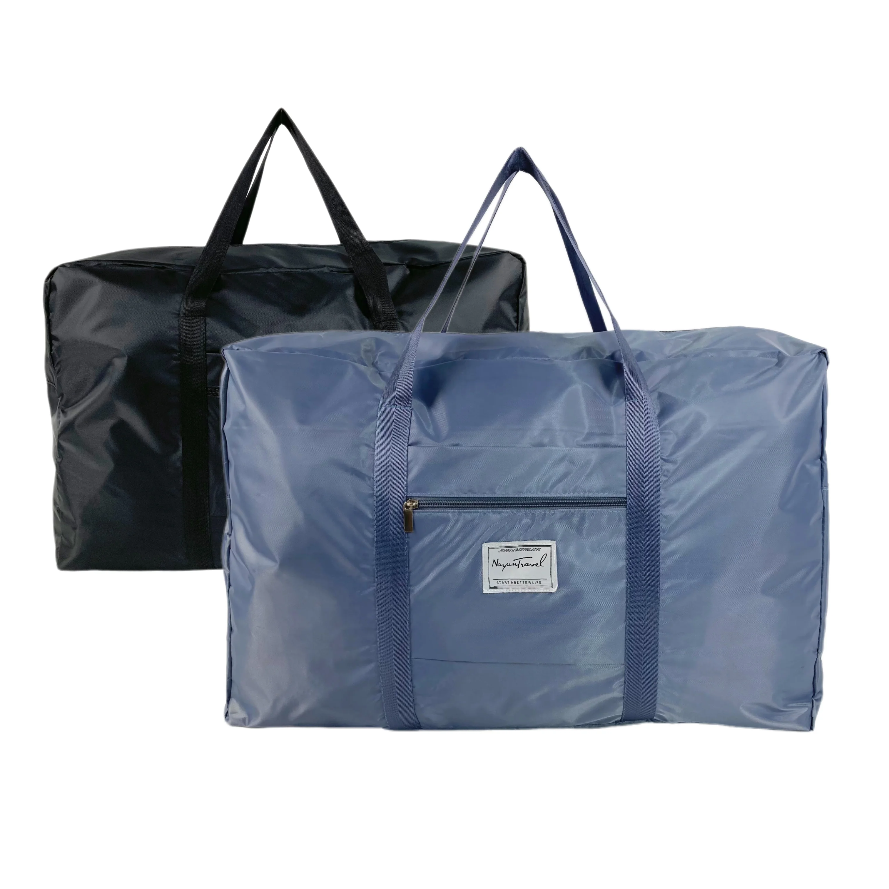 RTS Luxury Designer Nylon Waterproof Women Large Folding Duffle Bag Travel Duffel Bag Foldable Travel Bags On Sale