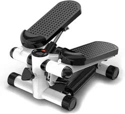 Adjustable Resistance Gym Exercise Step Aerobic Fitness Mini Stepperwith Rope Indoor Hydraulic Cylinder Exercise Stepper