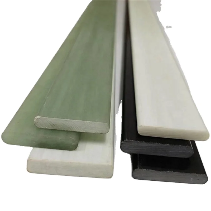 High Strength No Rust FRP Fiberglass Bar Epoxy Fiberglass Strip for Bow