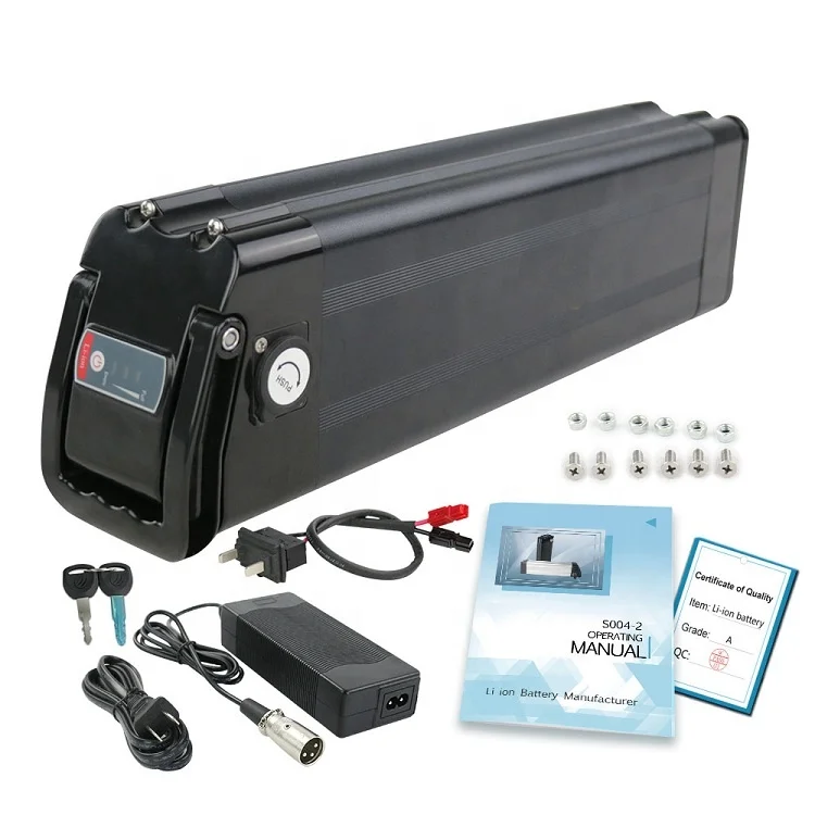 
Перезаряжаемые Аккумуляторы для электрических велосипедов, литий-ионный аккумулятор для электровелосипеда Silverfish 36 в 13 Ач 