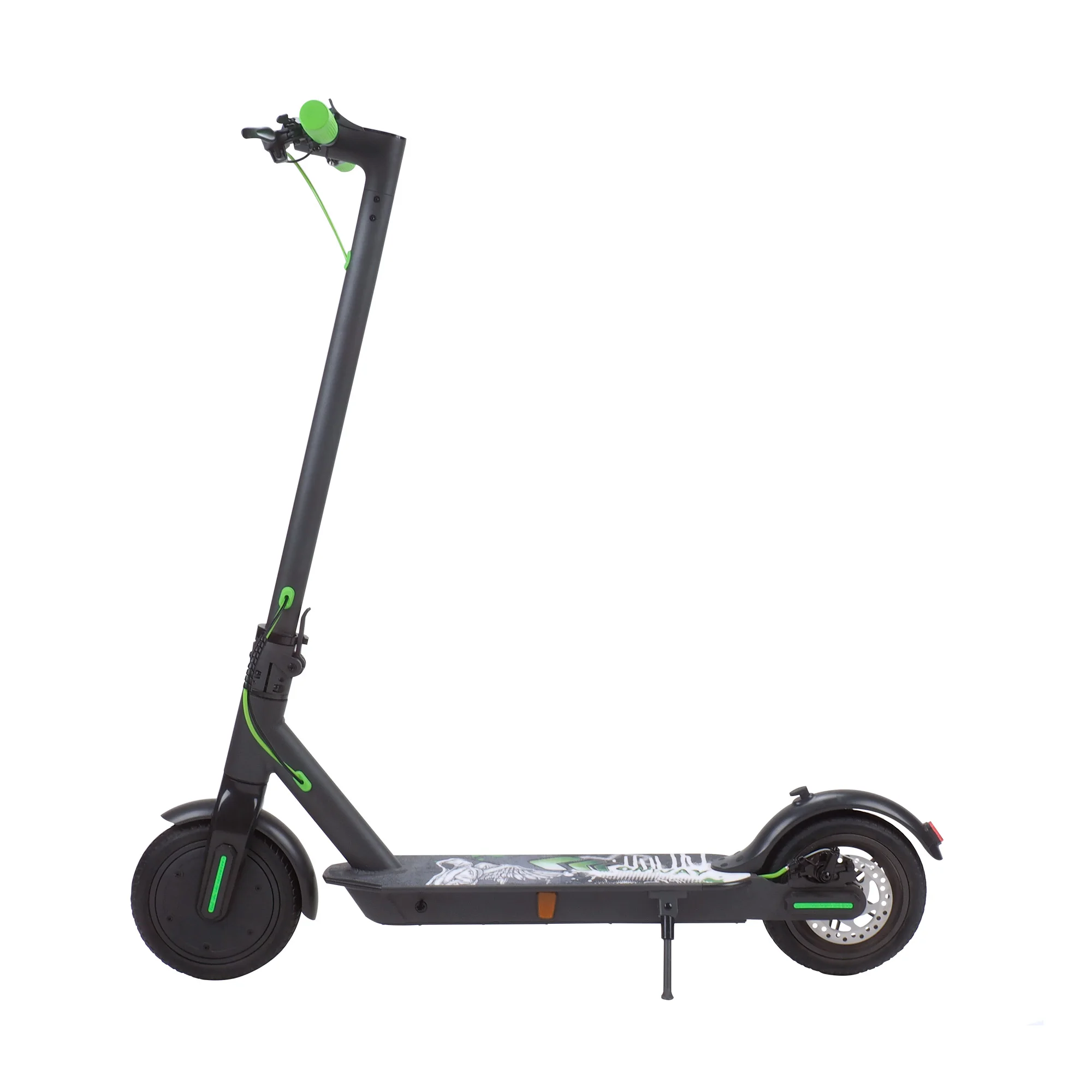 Hot selling green aluminum alloy frame adult scooter electric for wholesales