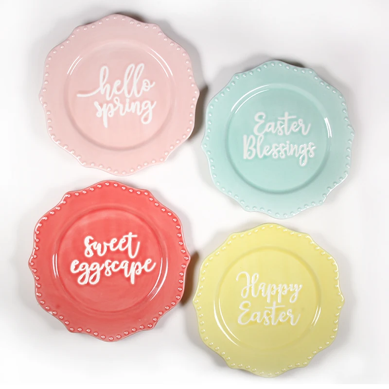 Dinner Ware Sets Ceramic Kitchen Dolomite Salad Plate