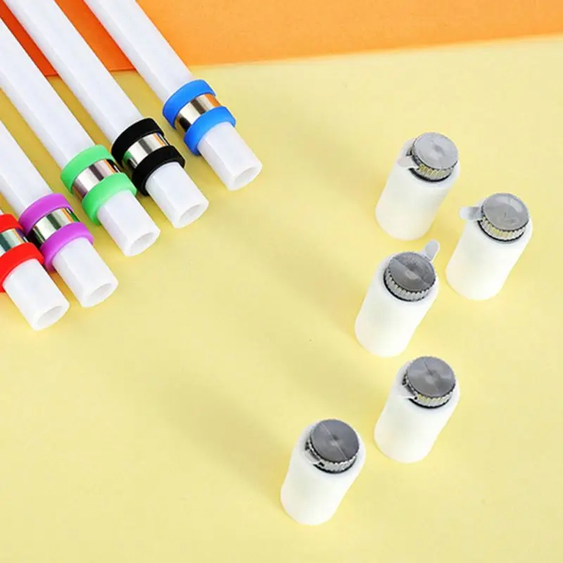 Led Flash Gel Pen, With Light Students Fashion 0.5mm Gaming Spinning Pen Ballpoint With Battery Kids Christmas Gift/