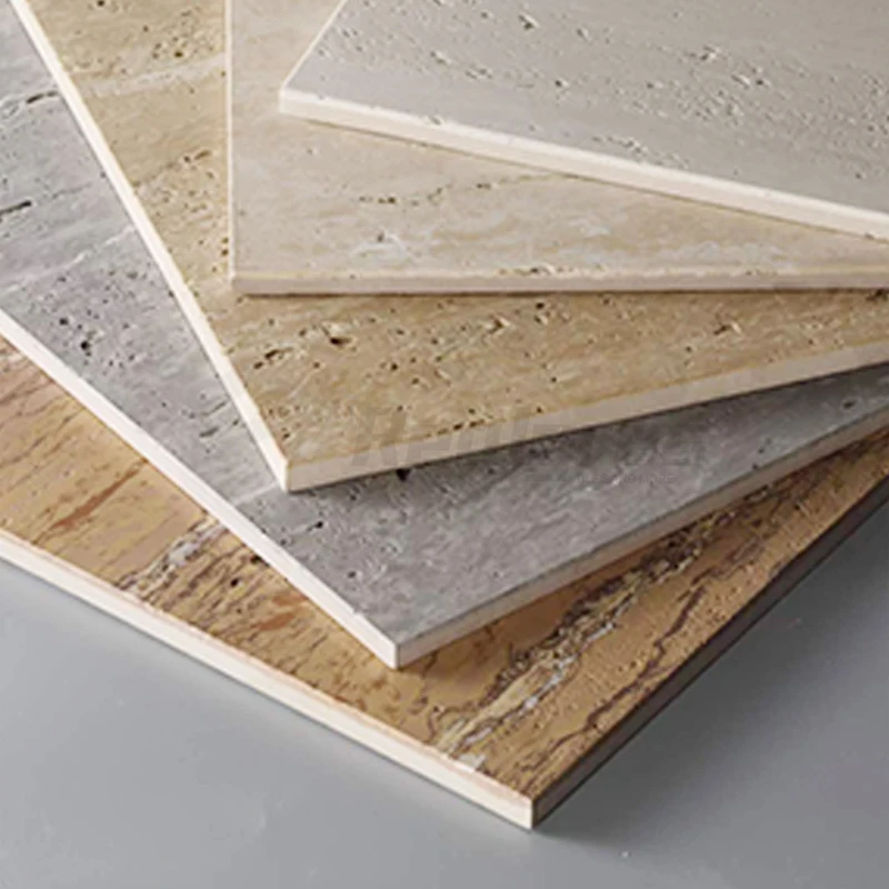 Realgres Custom Porcelain Exterior Interior Decoration Wall Tiles Villa Project Wear Resistant Large Porcelain Tile Slabs