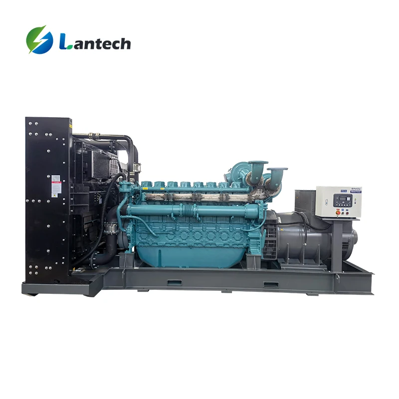 Factory directly sale price 1000kva open silent diesel generator price with Perkins 4008TAG2A 1000kva generator price