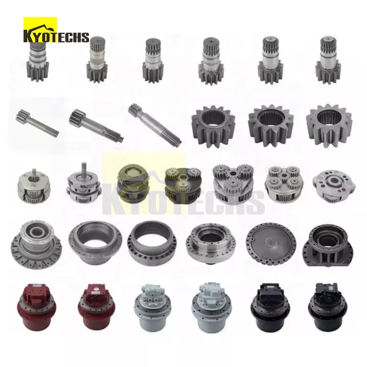 Crawler Excavator Travel Motor Shaft Pinion Gearbox Sun gear Planetary Final Drive Shaft Swing Motor Hydraulic Parts