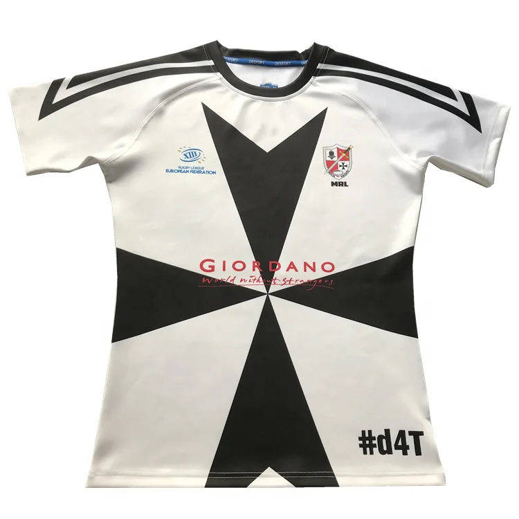 New Model Wholesale Latest Design Rugby Jersey Wear Football Wear Uniforms Printing Sublimation Rugby Jersey