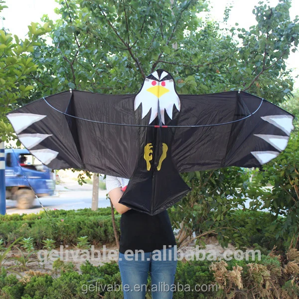 hot sales easy  fly big eagle single  line handwork custom outdoor kite from weifang professional  kite factory