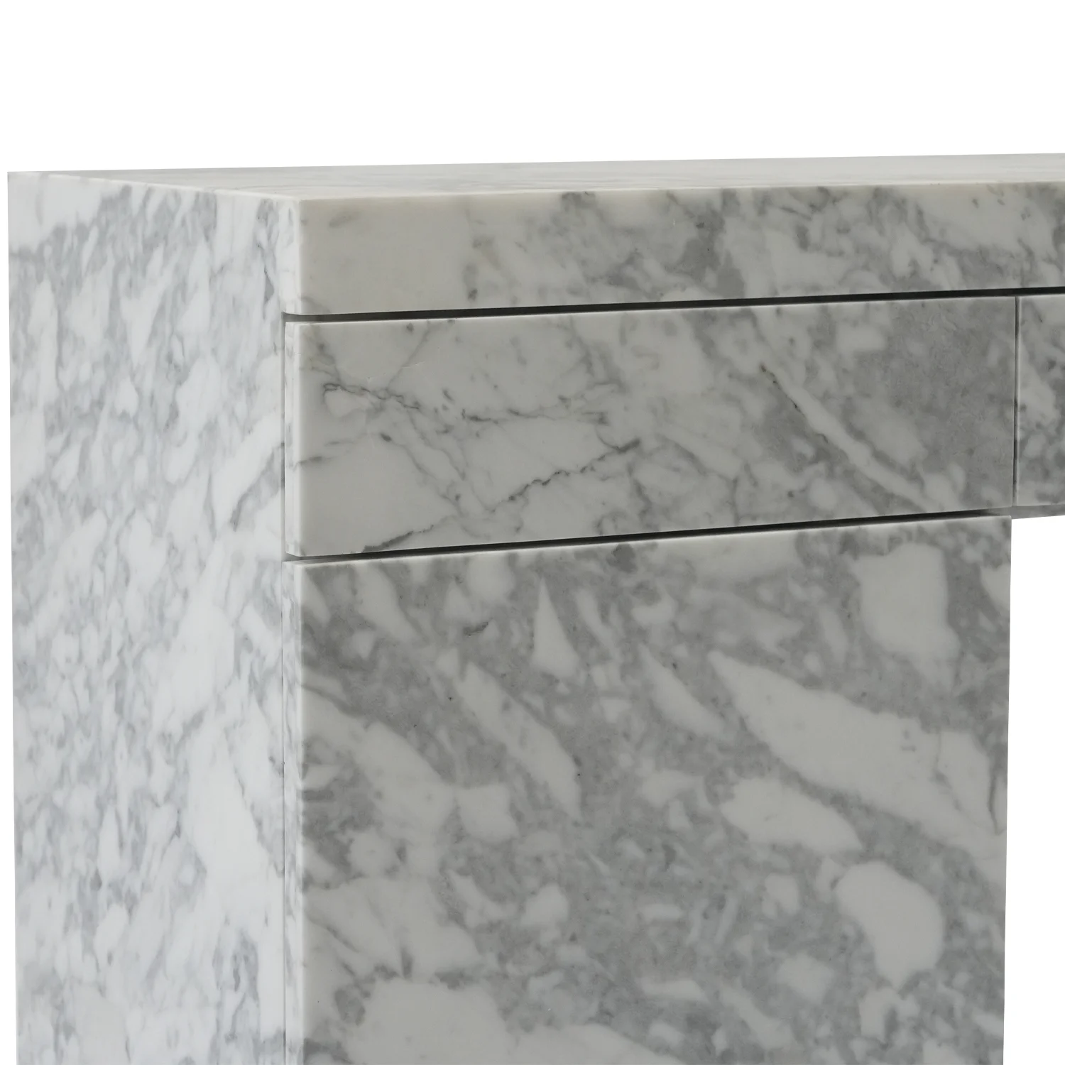 Современная Роскошная домашняя мебель набор серого мрамора кофе и боковой столик минималистский стиль Декор для гостиной