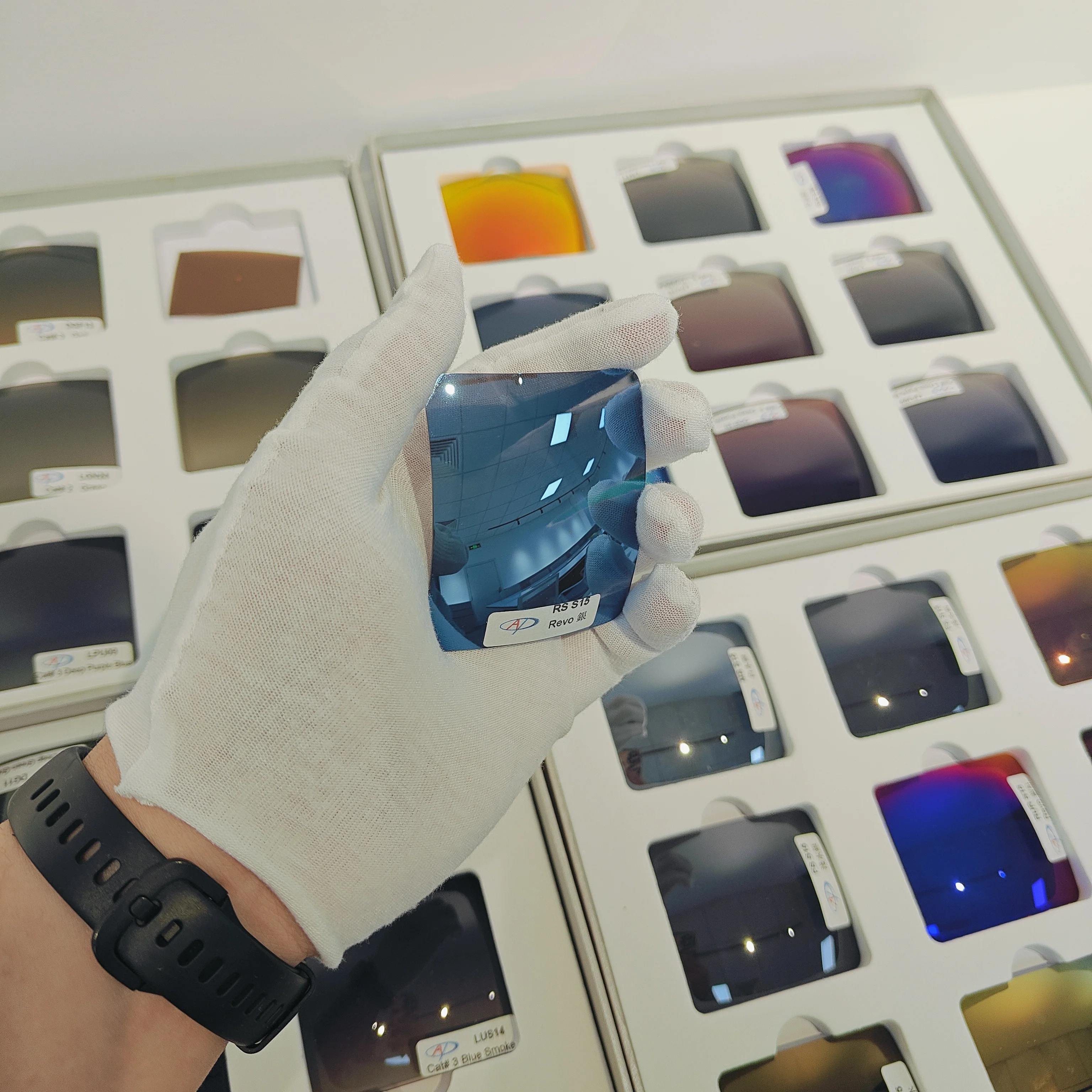 lens customized base color Tac Mirror  lenses-tac polarized lenses/sunglasses lenses-tacpl lens with photochromic For Sports