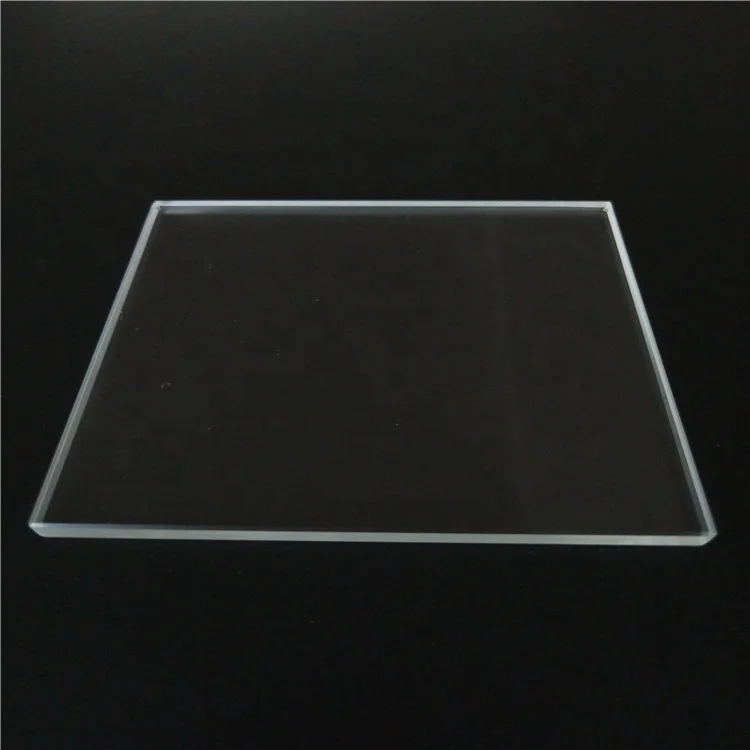 High quality high temperature resistant clear flat borosilicate 3.3 glass for 3d printer