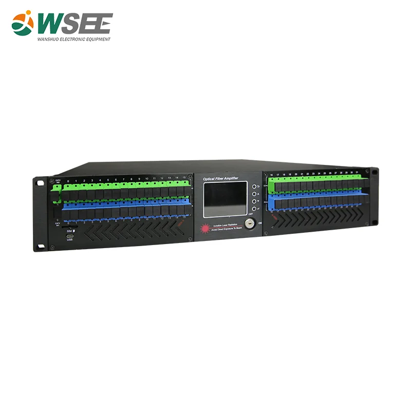 WDM OUTPUT PORT 4-64 POWER 16-23dbm OSW OPTICAL AMPLIFIER EDFA