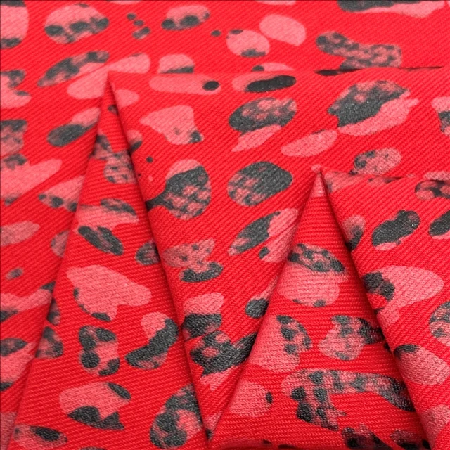 Stretch Woven Custom Print Spandex Nylon Rayon Viscose High Waist Tight Leggings Pants Fabric