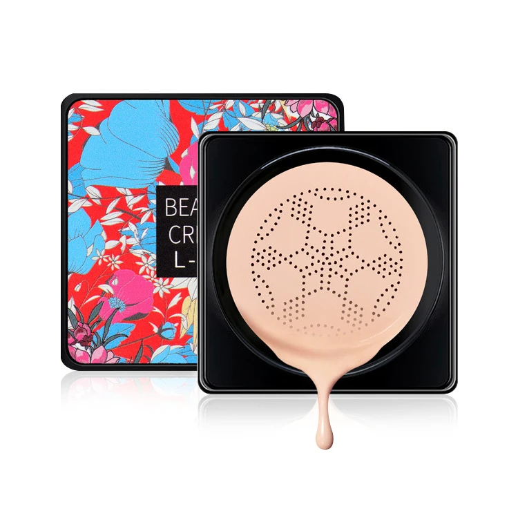 Private Label Powder BB Cream Air Cushion Water Proof Sensitive Skin Friendly Cream