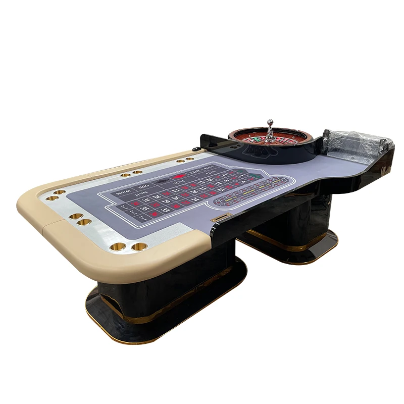 Custom American Roulette Wheel Solid Wooden Mini Casino Roulette Wheel Set For Sale