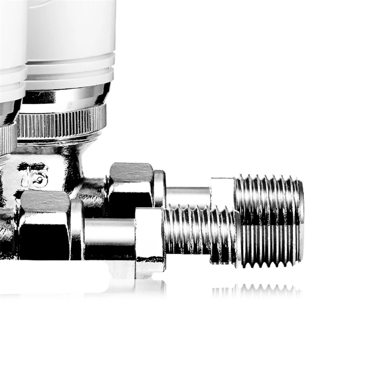 HVAC Systems Backwater Valve Straight Thermostatic Radiator Valve TRV With EN215