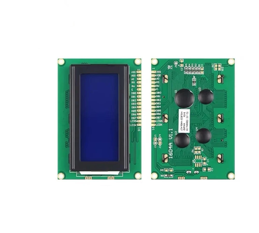 1604 ЖК-модуль LCD1604 LCM синий/желтый зеленый экран 16x4 символьный ЖК-дисплей PCF8574 PCF8574T IIC I2C интерфейс 5V