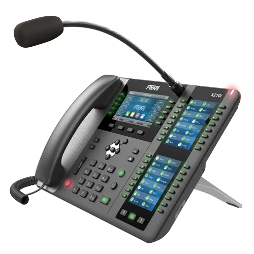 Консоль для визуализации Fanvil X210i с микрофоном «гусиная шея» и поддержкой звонков в режиме громкой связи HD