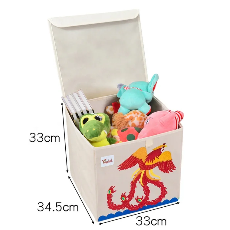 Large Capacity Design Stackable Storage Containers For Clothes Custom Pattern Box Storage Containers