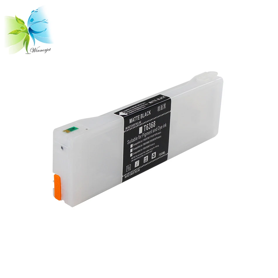 T6361-T6369 350ML 700ML Empty Refillable Ink Cartridge for Epson 7700 7900 9900 9890 9900 printer With Reset Chips