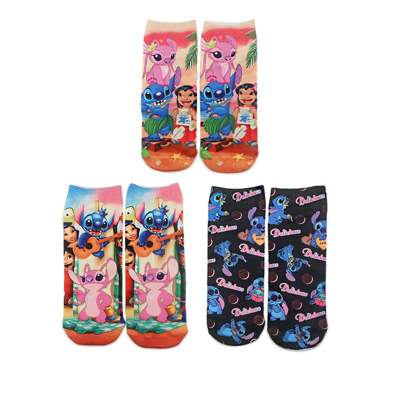 Cartoon Stitch Ladies all-purpose comfortable socks  all seasons